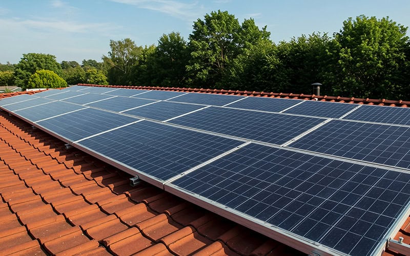 A solar-powered cost cutter