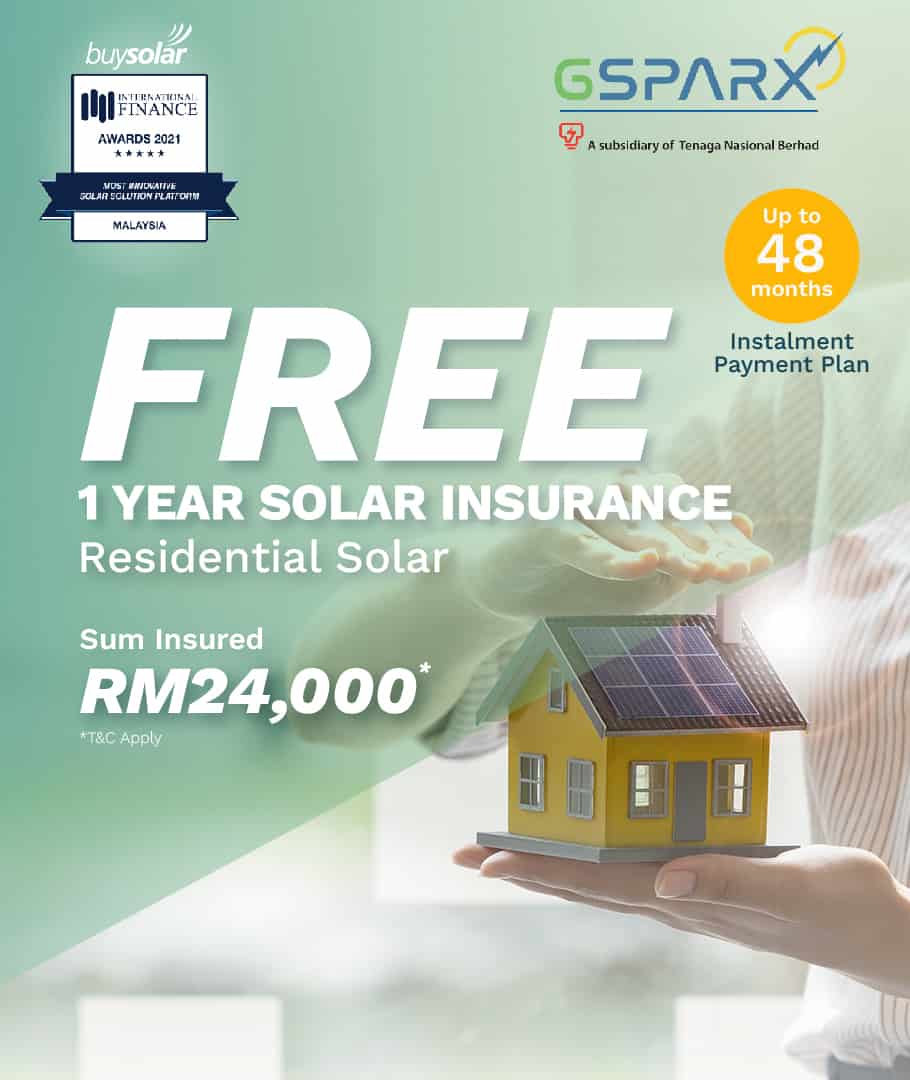 Free solar insurance with buySolar and GSPARX